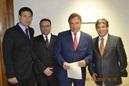 Vereadores com Senador lvaro Dias